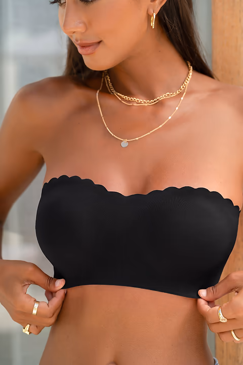 Soutien-gorge noir au maintien essentiel