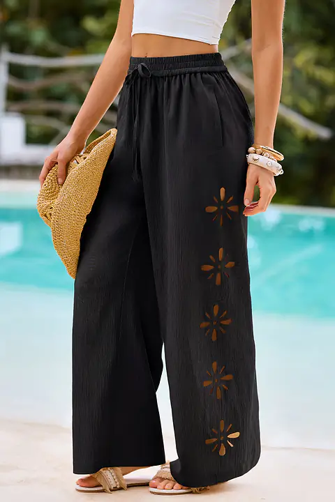 Pantalon noir confortable