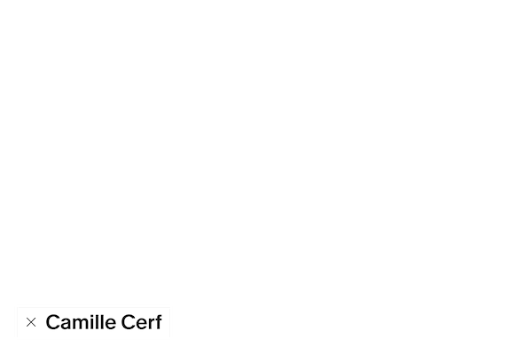 x Camille Maillot de bain une pièce col losange échancré – vue 3