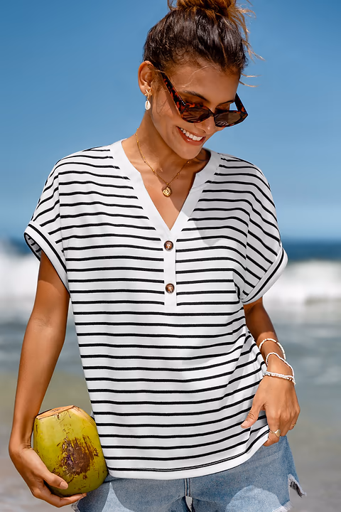 T-shirt rayé essentiel